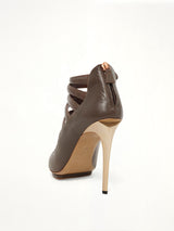 Leather Shoes in Clay