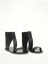 Low Sandal in Black