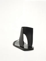 Low Sandal in Black