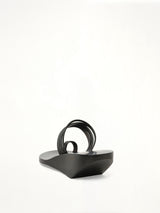 Toe Straps Shoes in Black