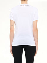 Alexander McQueen Pom Skull T-Shirt in White