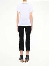 Alexander McQueen Pom Skull T-Shirt in White