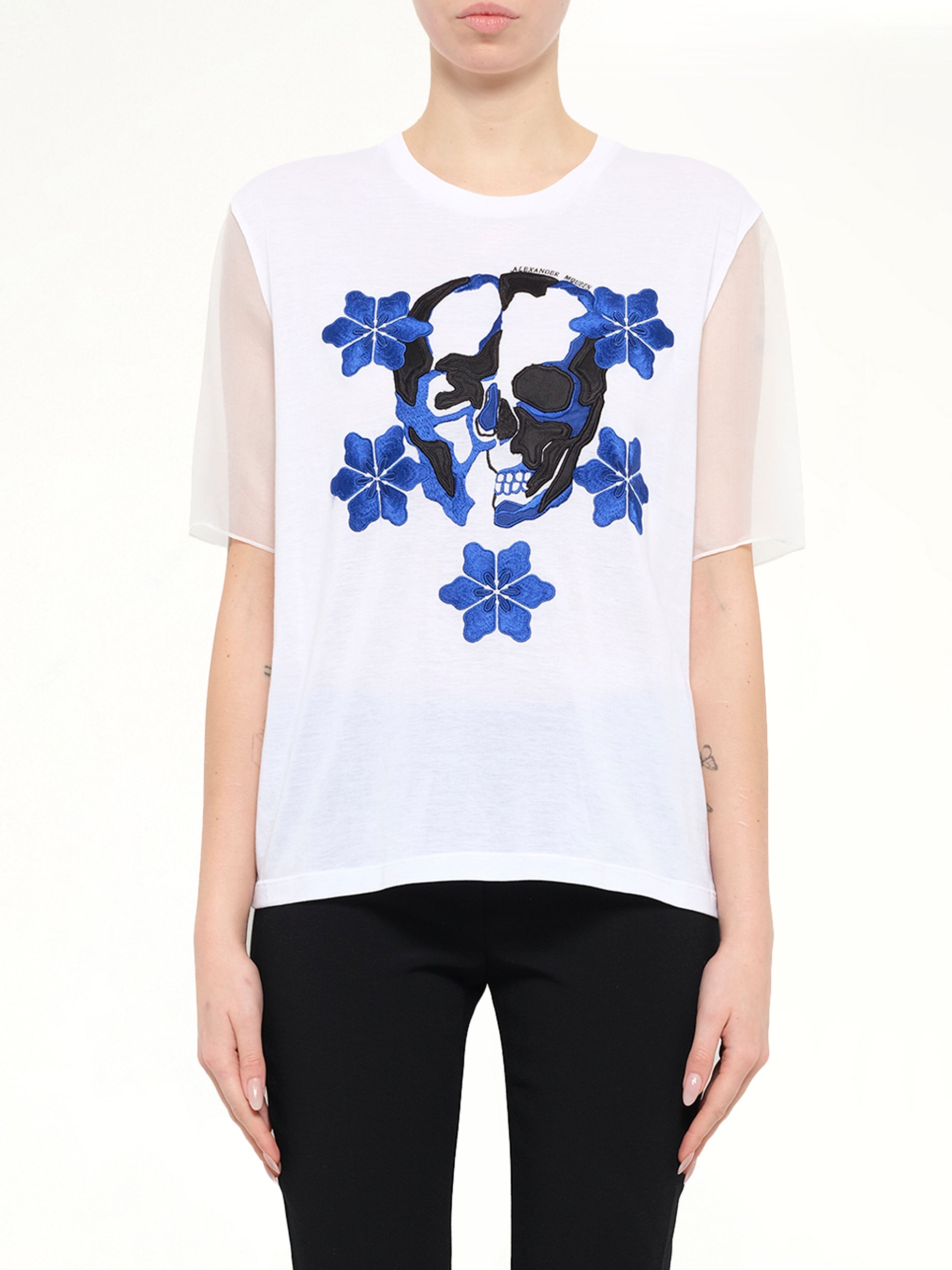 Alexander McQueen T-Shirt in White