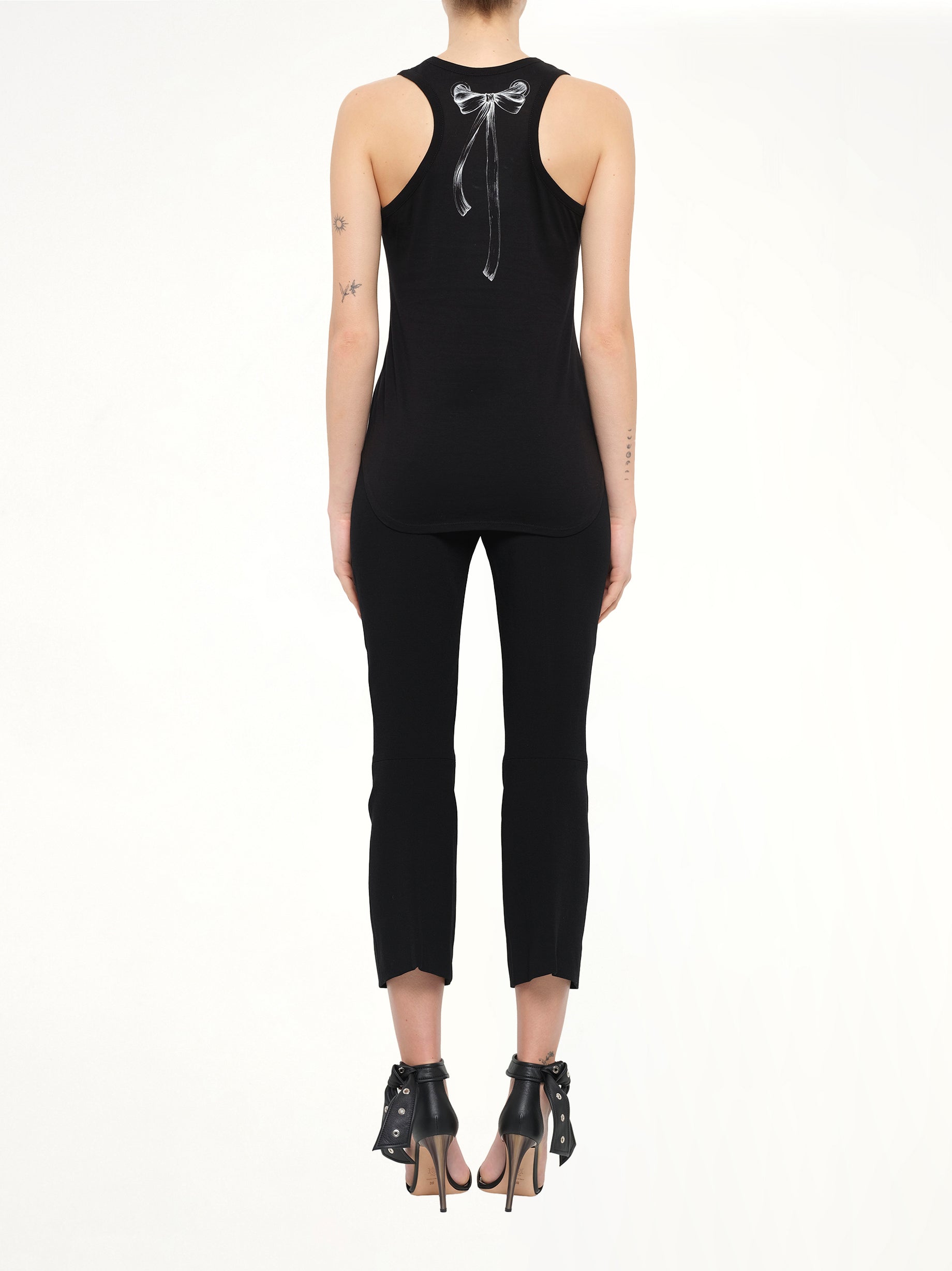 Alexander McQueen Eyelets T-Shirt in Black