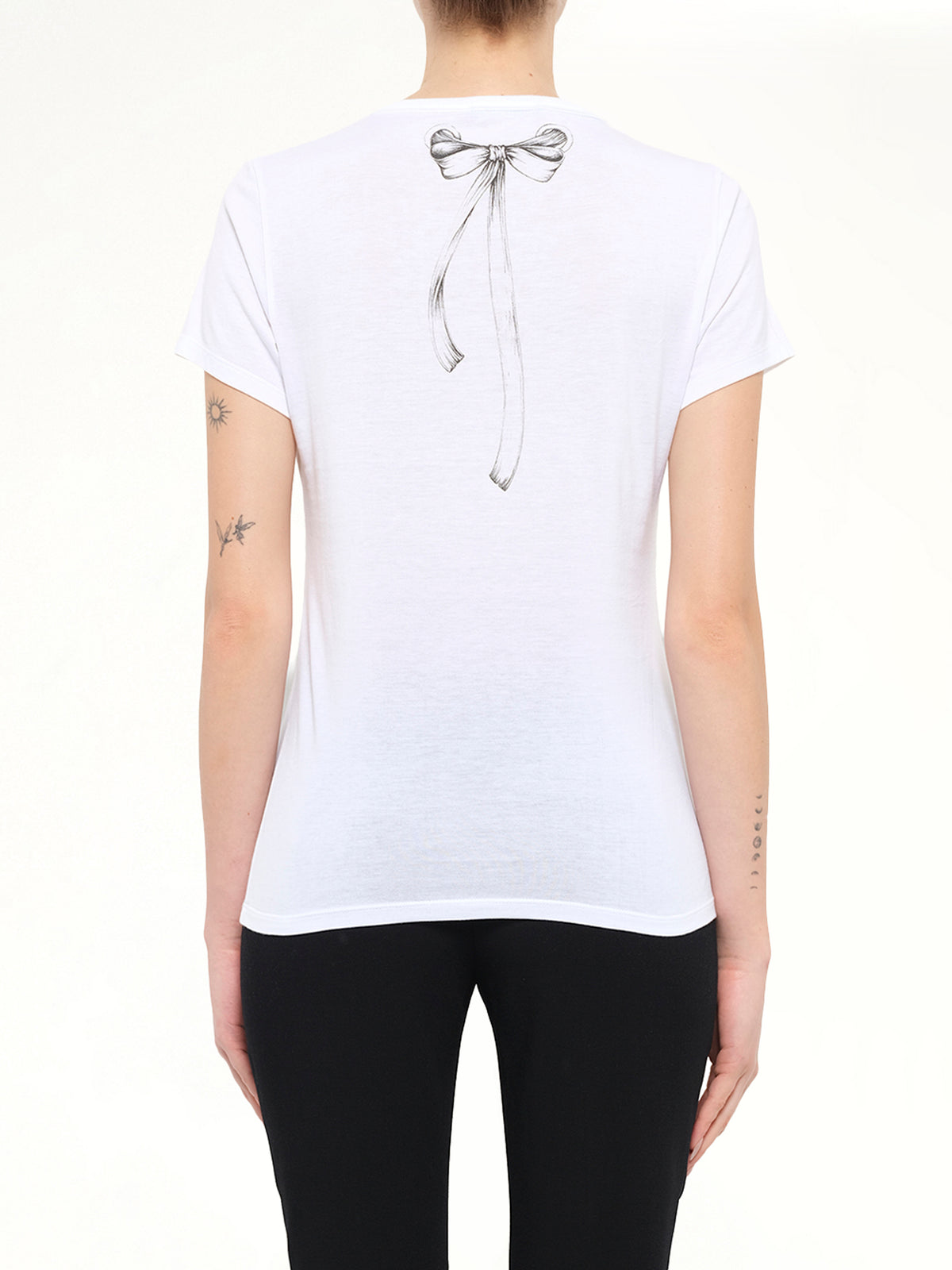Alexander McQueen Eyelets T-Shirt in White