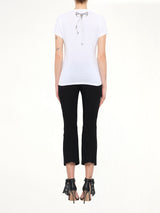 Alexander McQueen Eyelets T-Shirt in White
