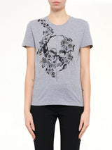 Alexander McQueen Ivy Jet T-Shirt in Grey
