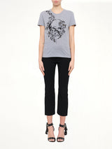 Alexander McQueen Ivy Jet T-Shirt in Grey