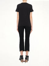 Alexander McQueen Jewelled Skull Tees in Black