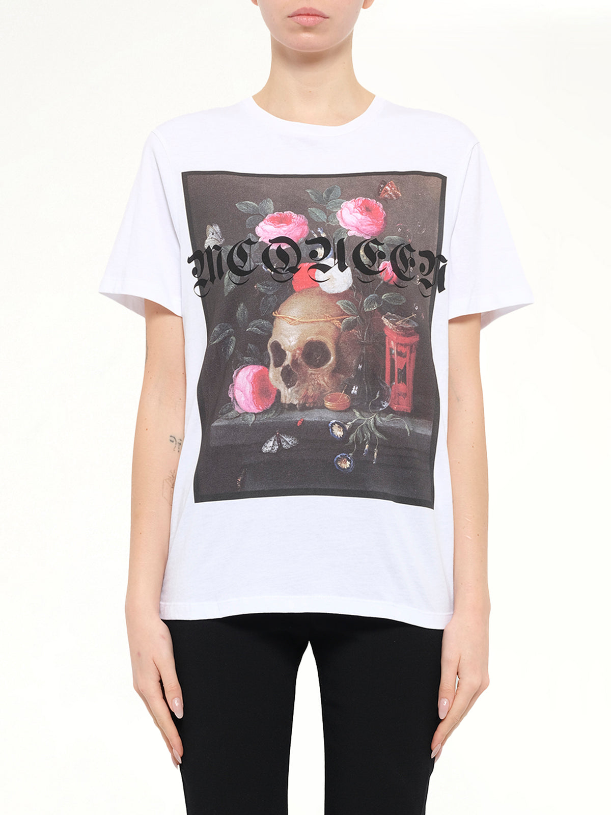 Alexander McQueen Still Life T-Shirt in White