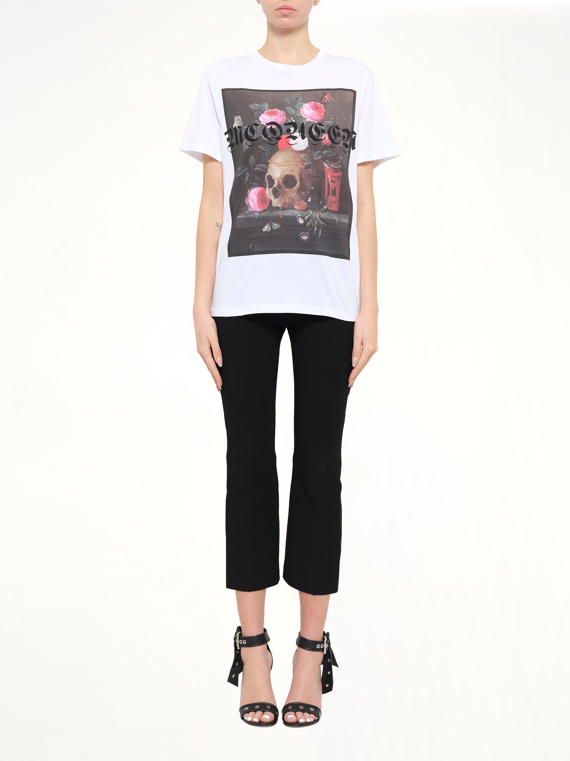 Alexander McQueen Still Life T-Shirt in White
