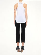 Alexander McQueen Pom Skull T-Shirt in White