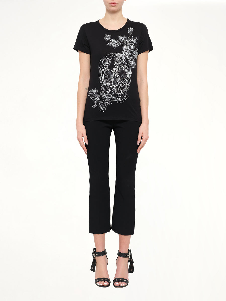 Alexander McQueen Skull T-Shirt in Black