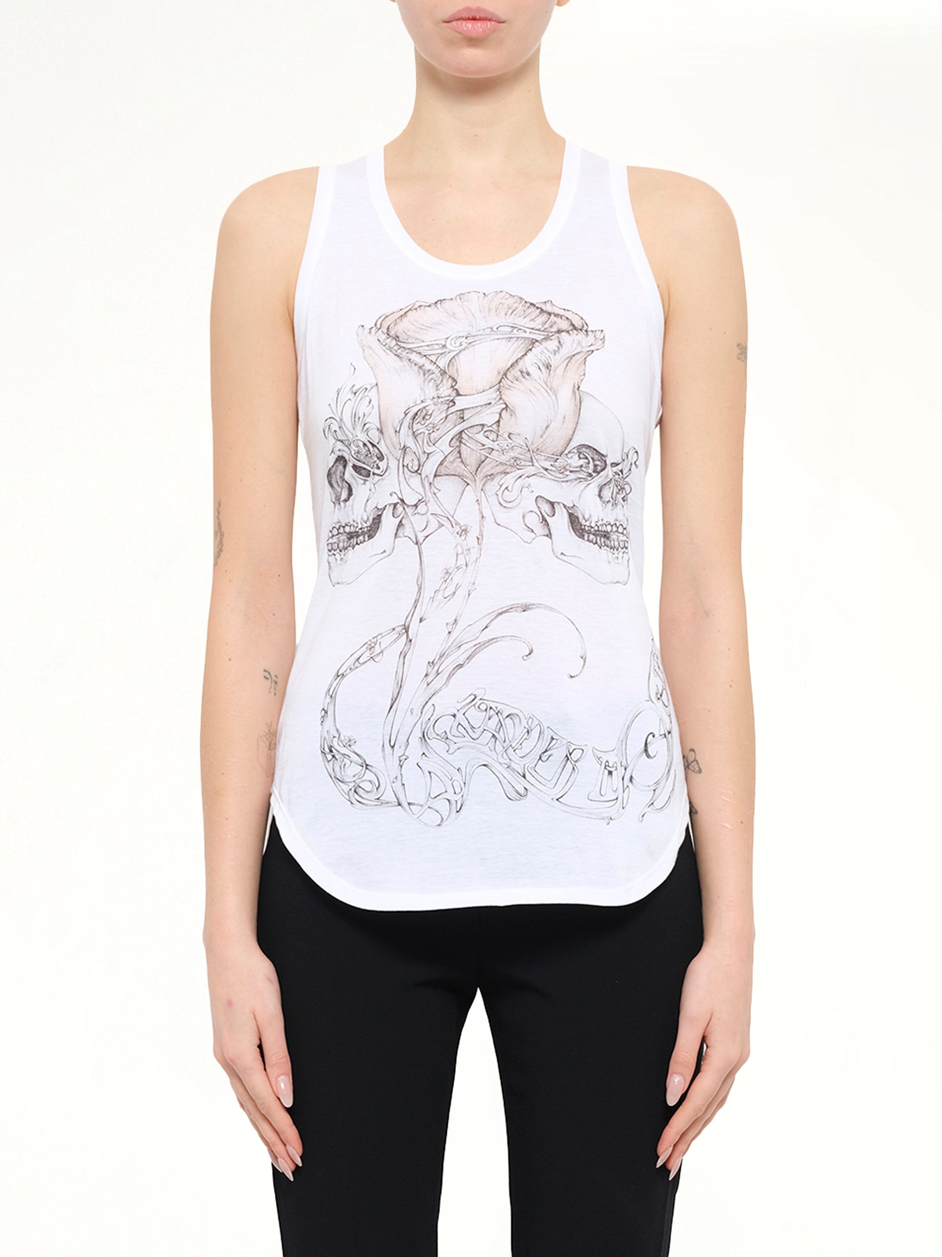 Alexander McQueen T-Shirt in White