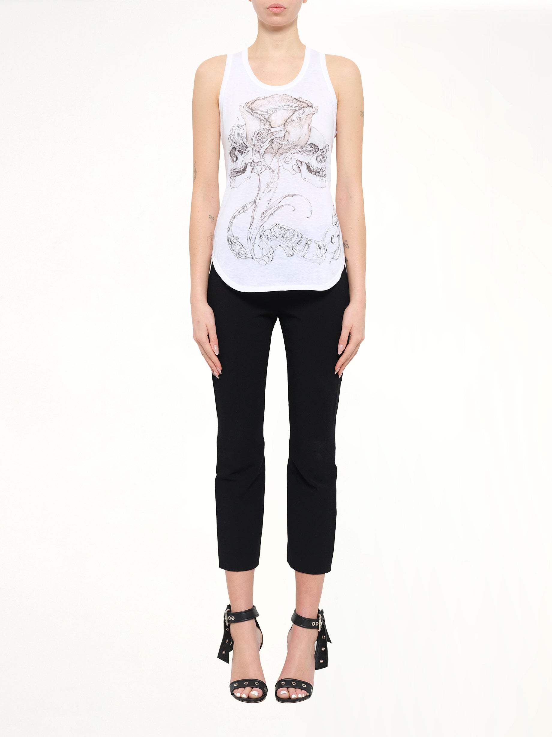 Alexander McQueen T-Shirt in White