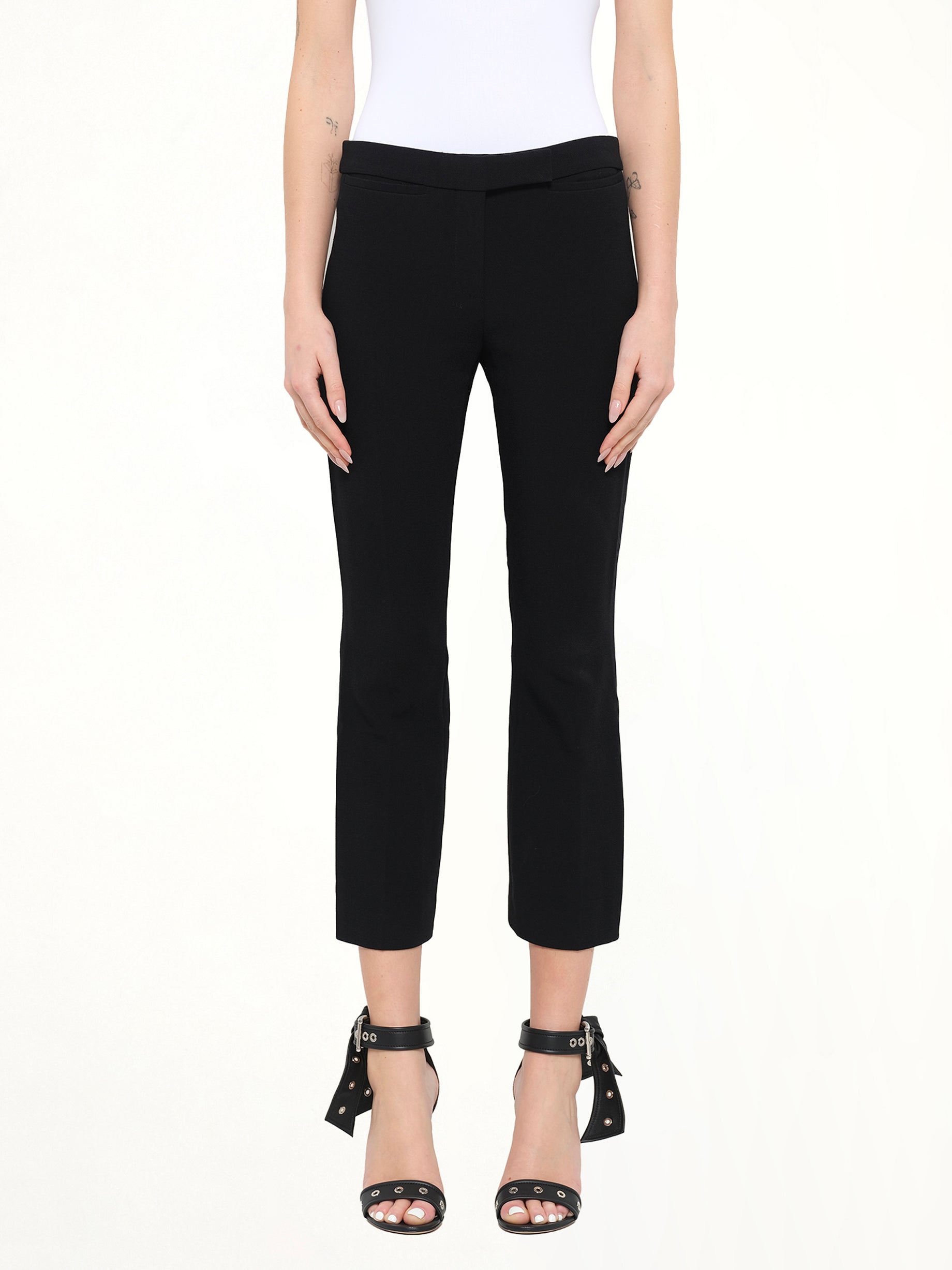 Alexander McQueen Wool Pants in Black
