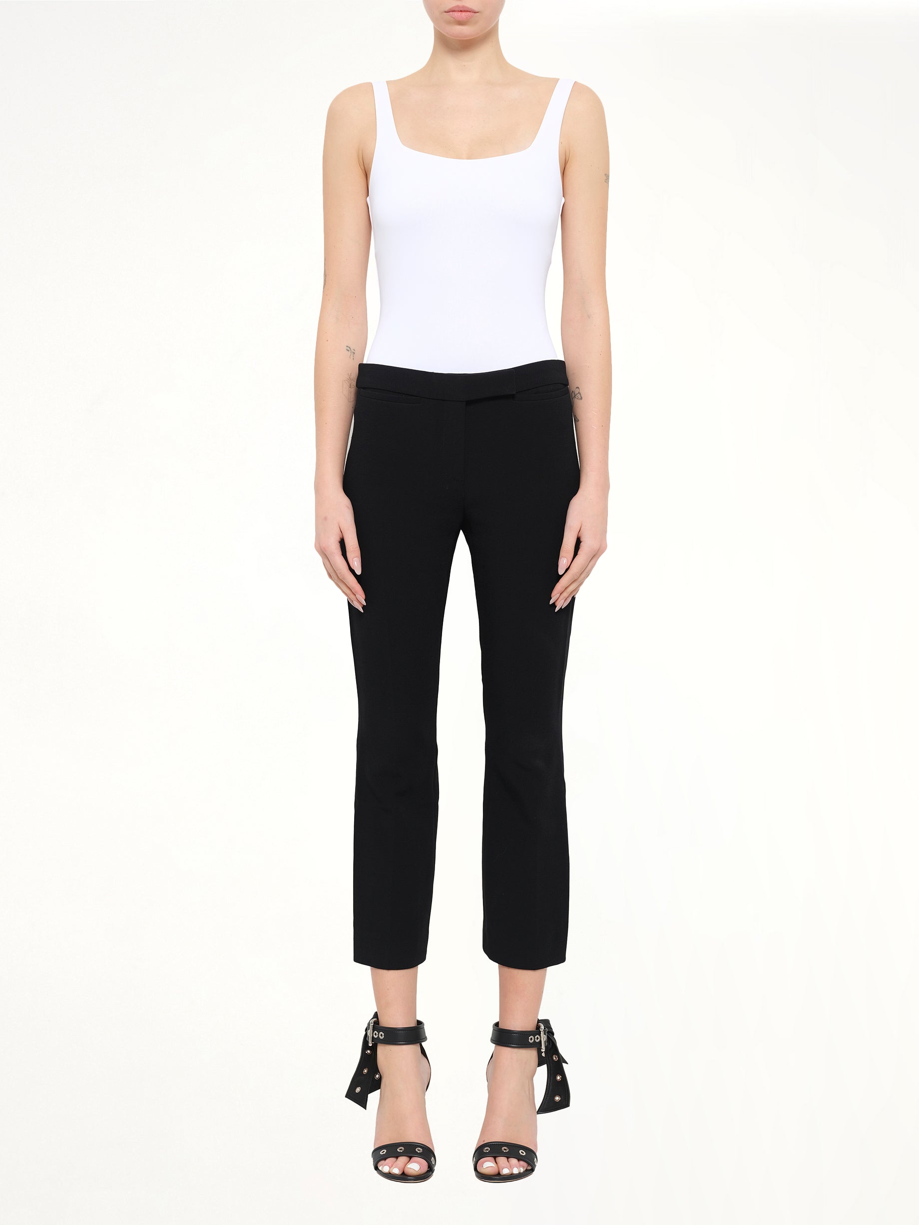 Alexander McQueen Wool Pants in Black