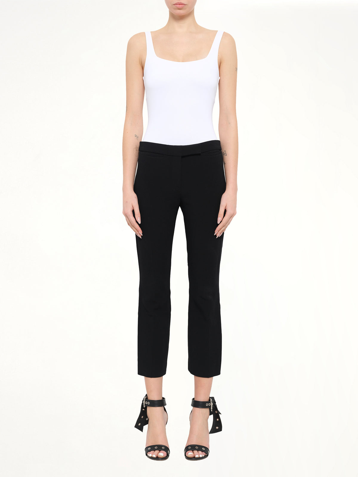 Alexander McQueen Wool Pants in Black