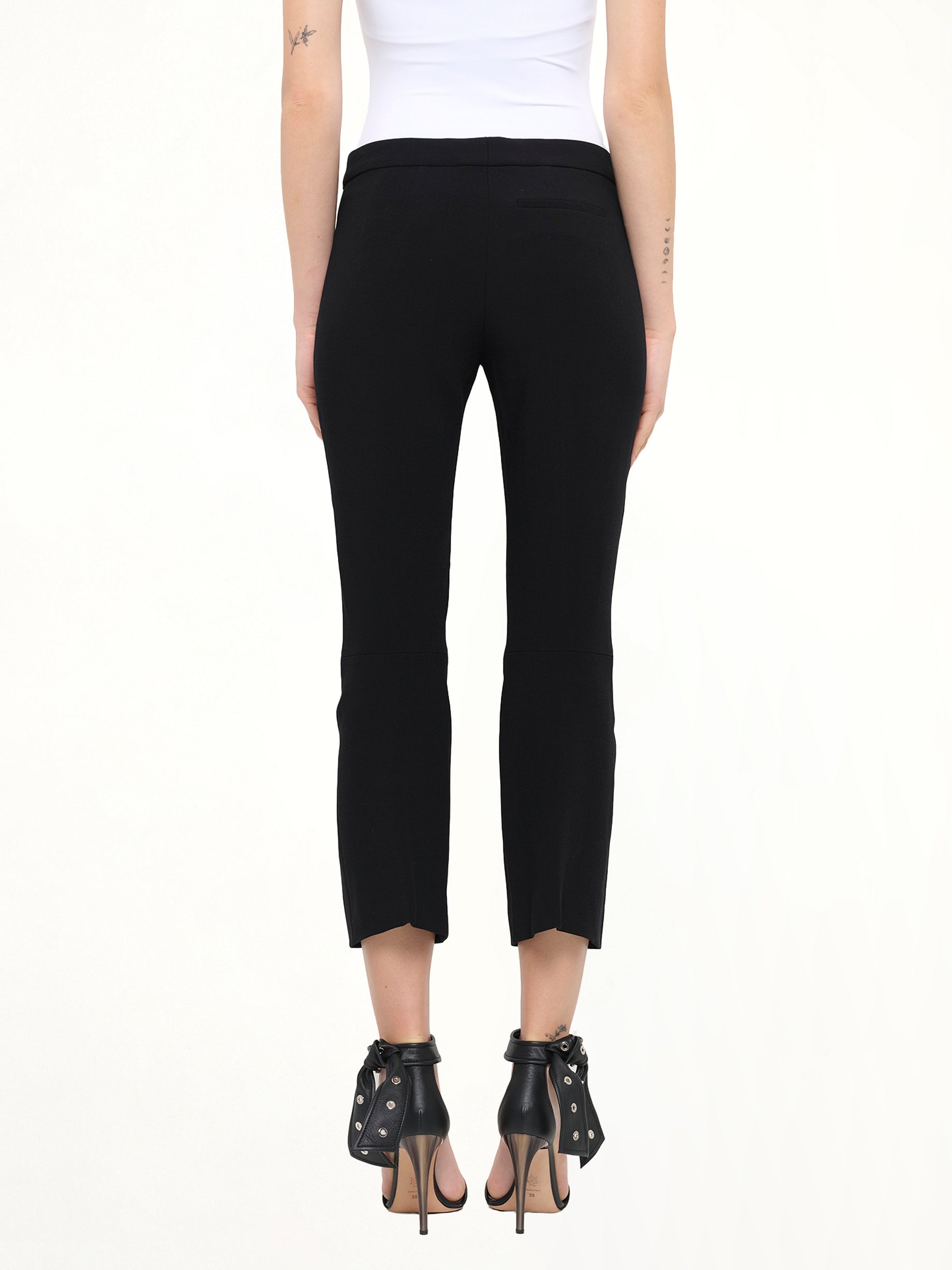 Alexander McQueen Wool Pants in Black