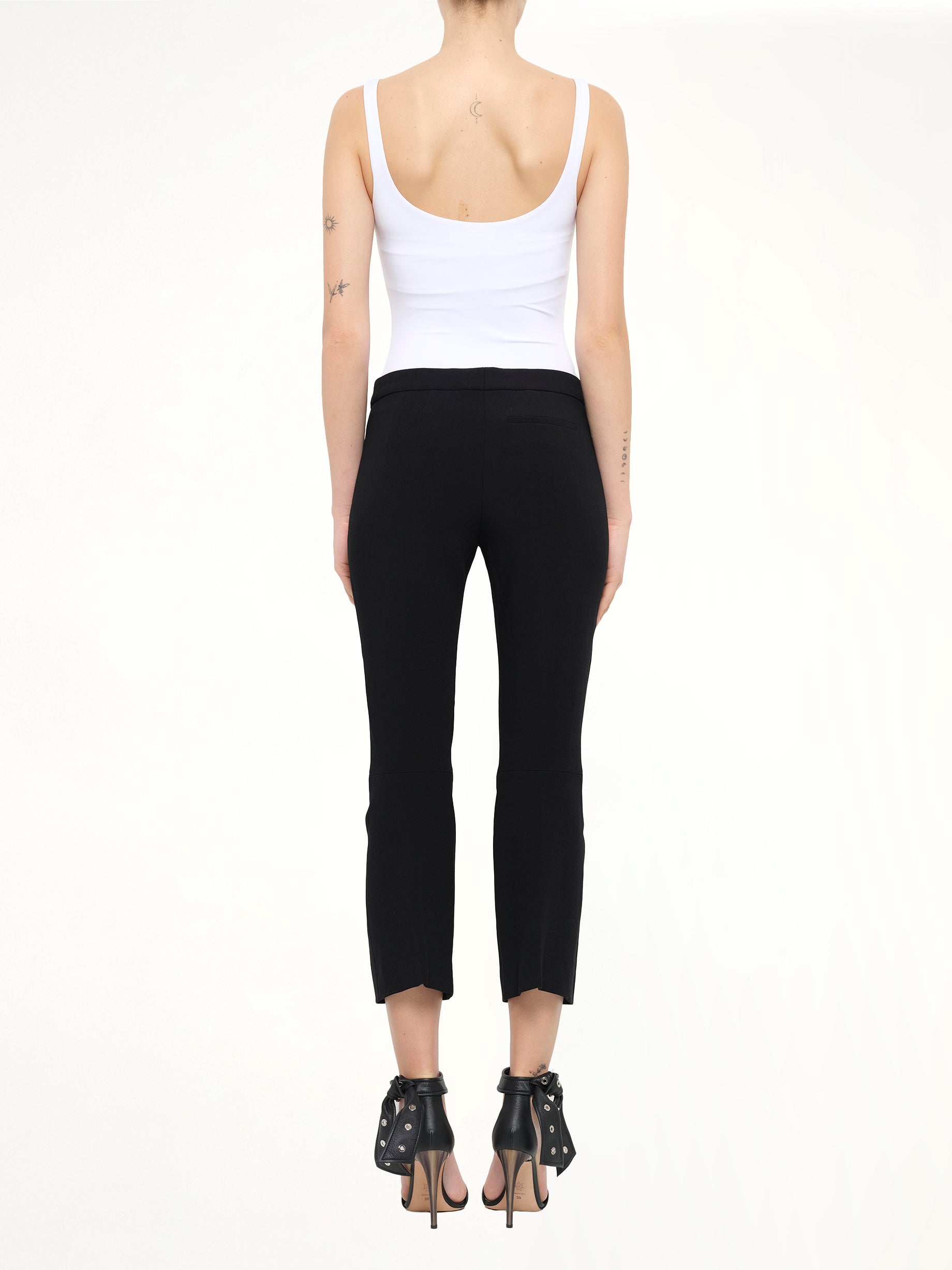 Alexander McQueen Wool Pants in Black