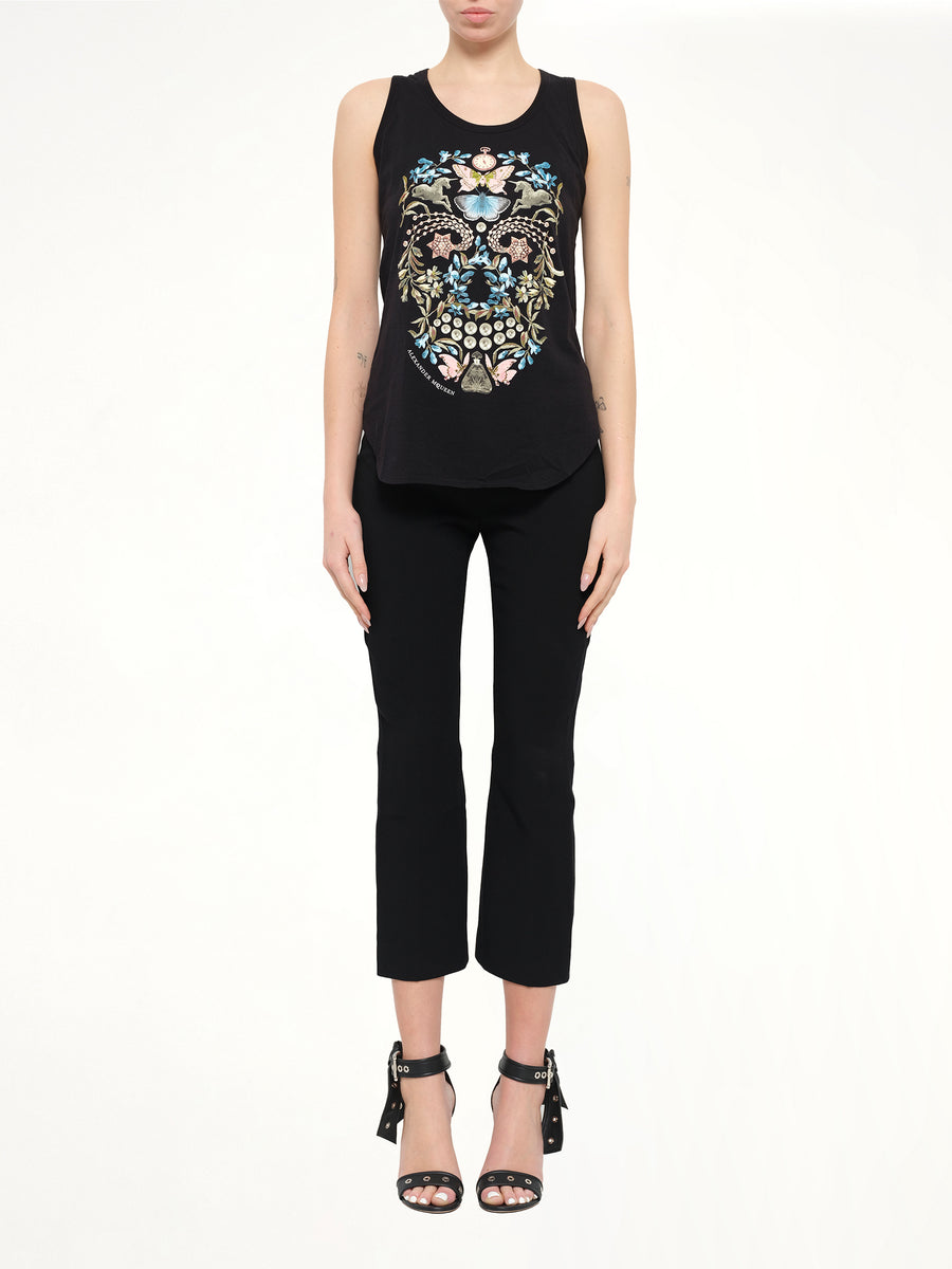 Alexander McQueen Obsidian Skull T-Shirt