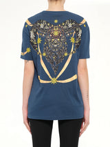 Aries T-Shirt in Oil Blue