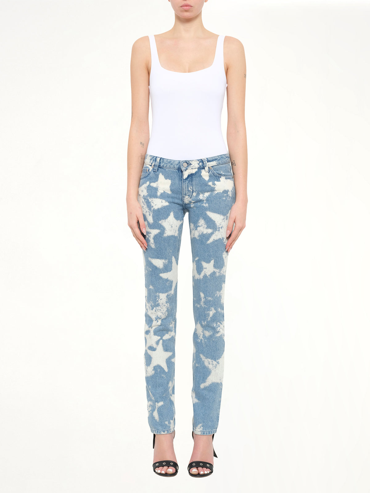 Denim Trousers in Blue