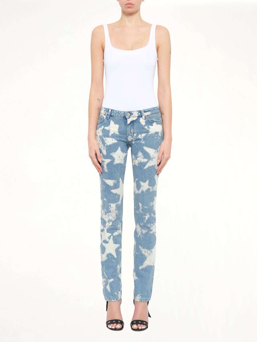 Denim Trousers in Blue