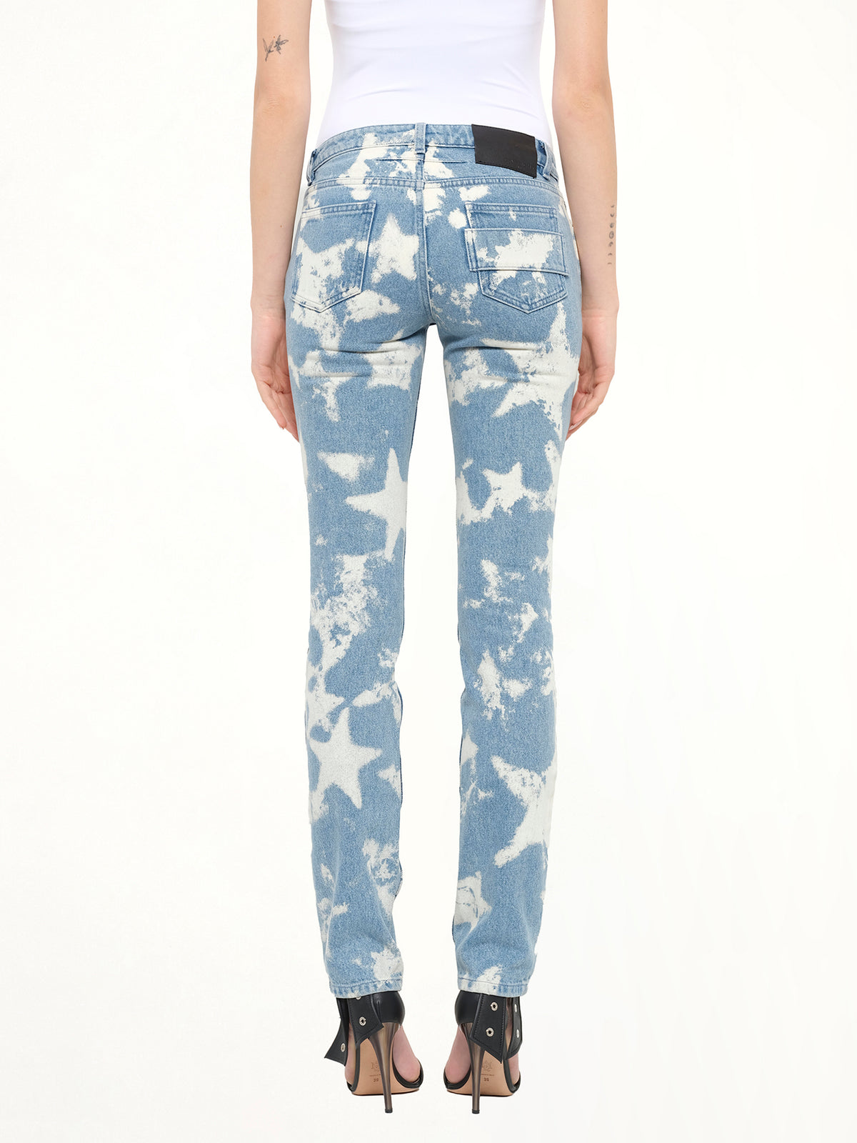 Denim Trousers in Blue