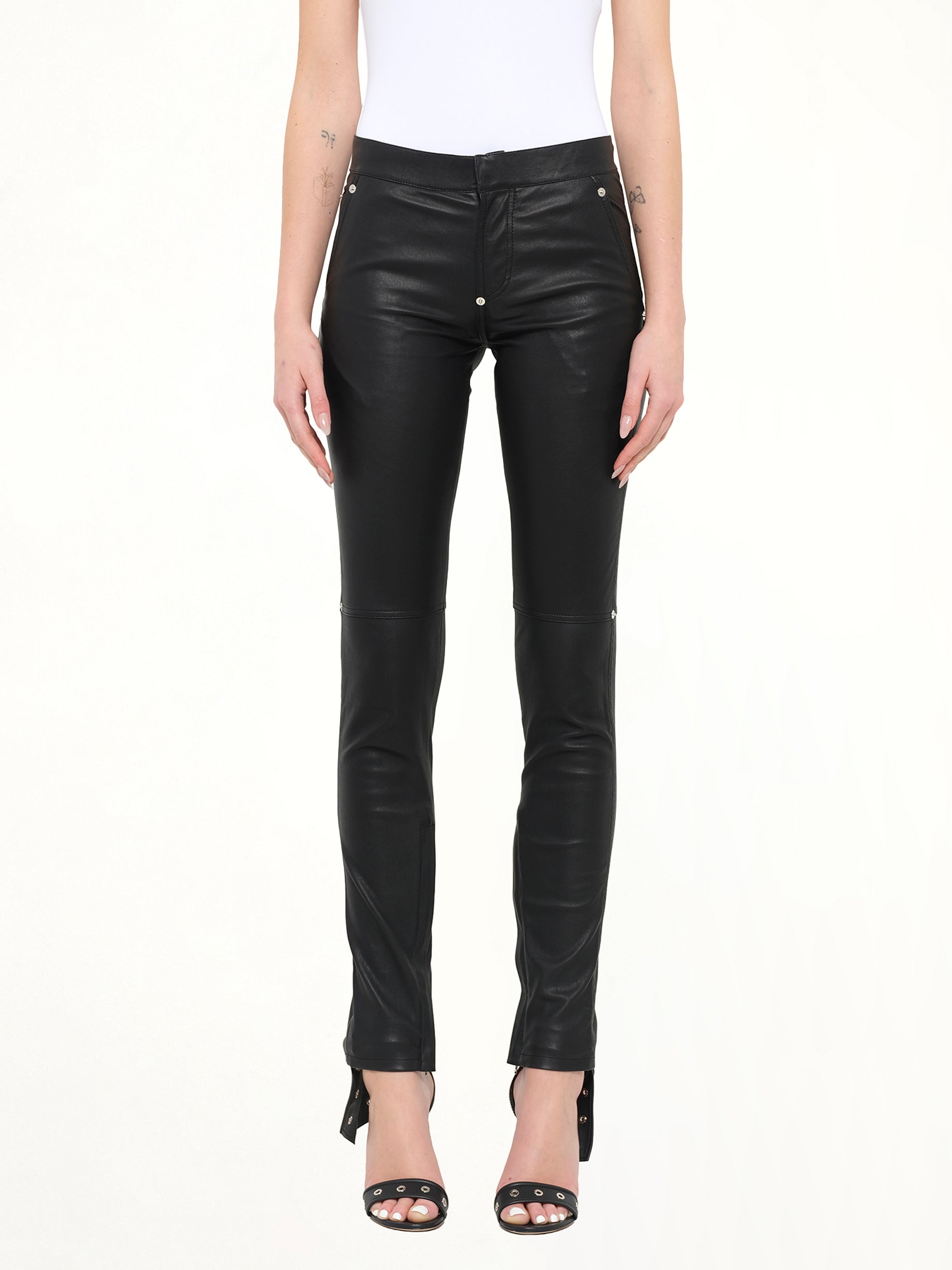 Givenchy Leather Trousers in Black