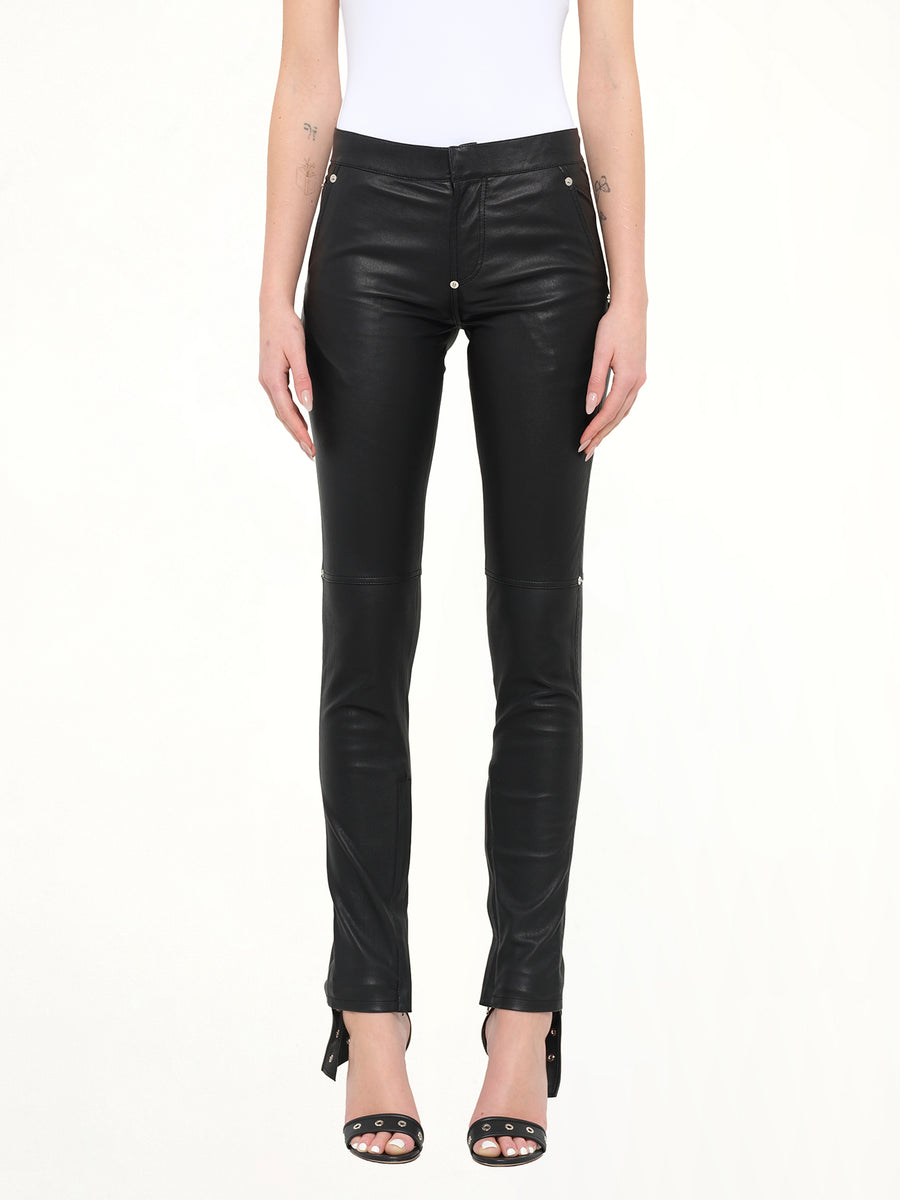 Givenchy Leather Trousers in Black