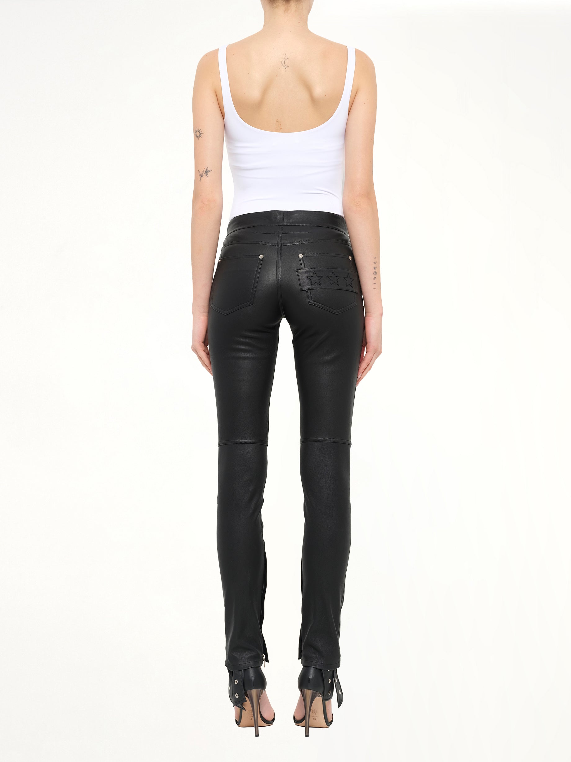 Givenchy Leather Trousers in Black