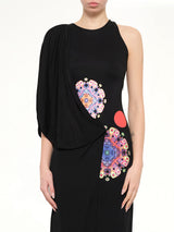 Givenchy Podium Robe Dress in Black