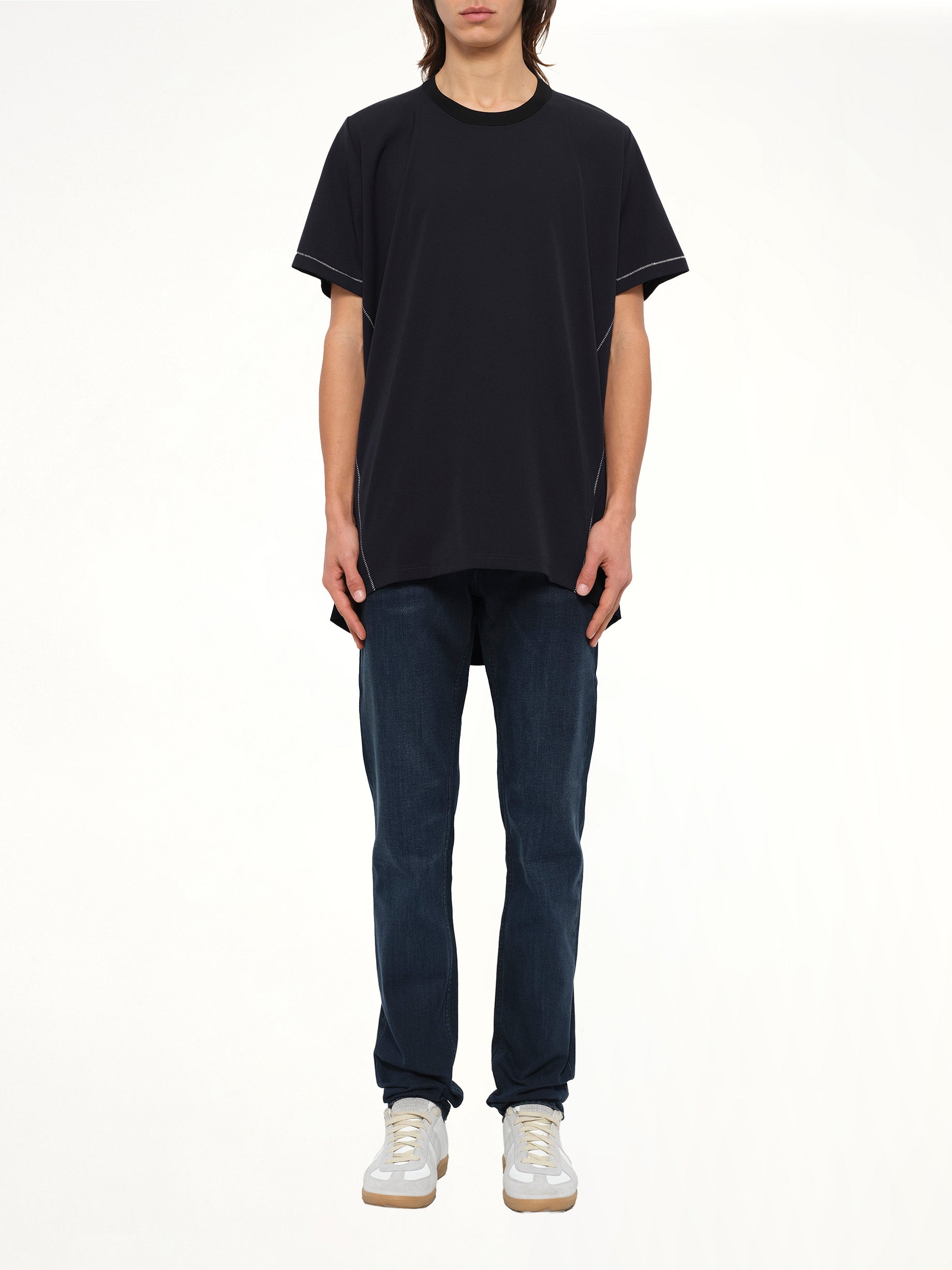 Logo T-Shirt in Navy