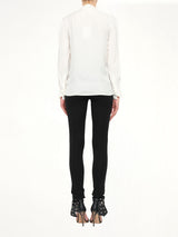 Long Sleeve Blouse in Natural