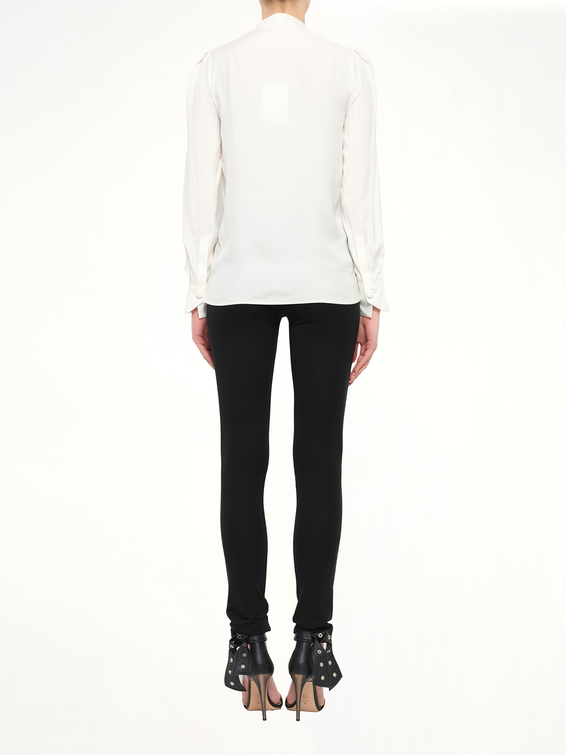 Long Sleeve Blouse in Natural