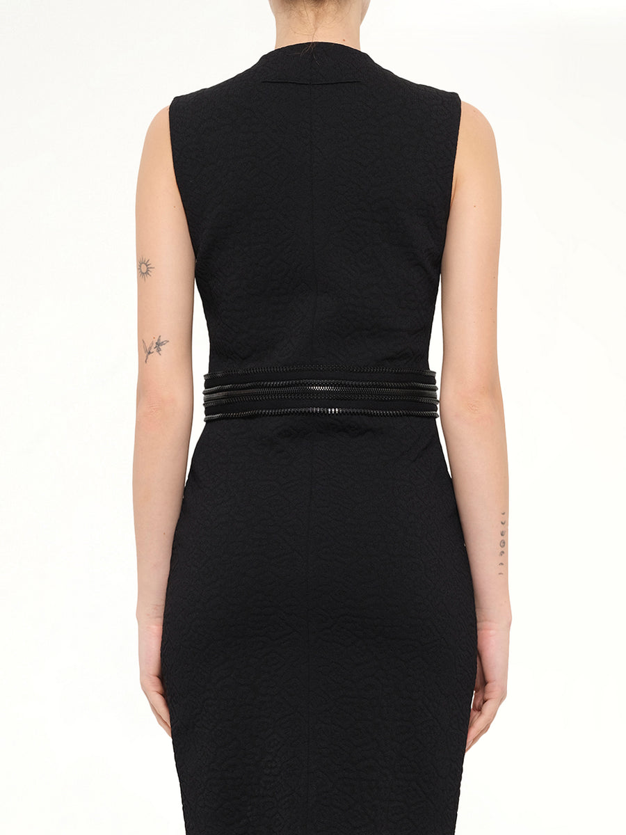 Podium Dress in Black