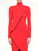 Podium Dress in Red