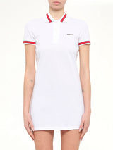 Polo Short Dress in Black