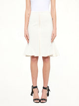 Short Skirt in Ivory