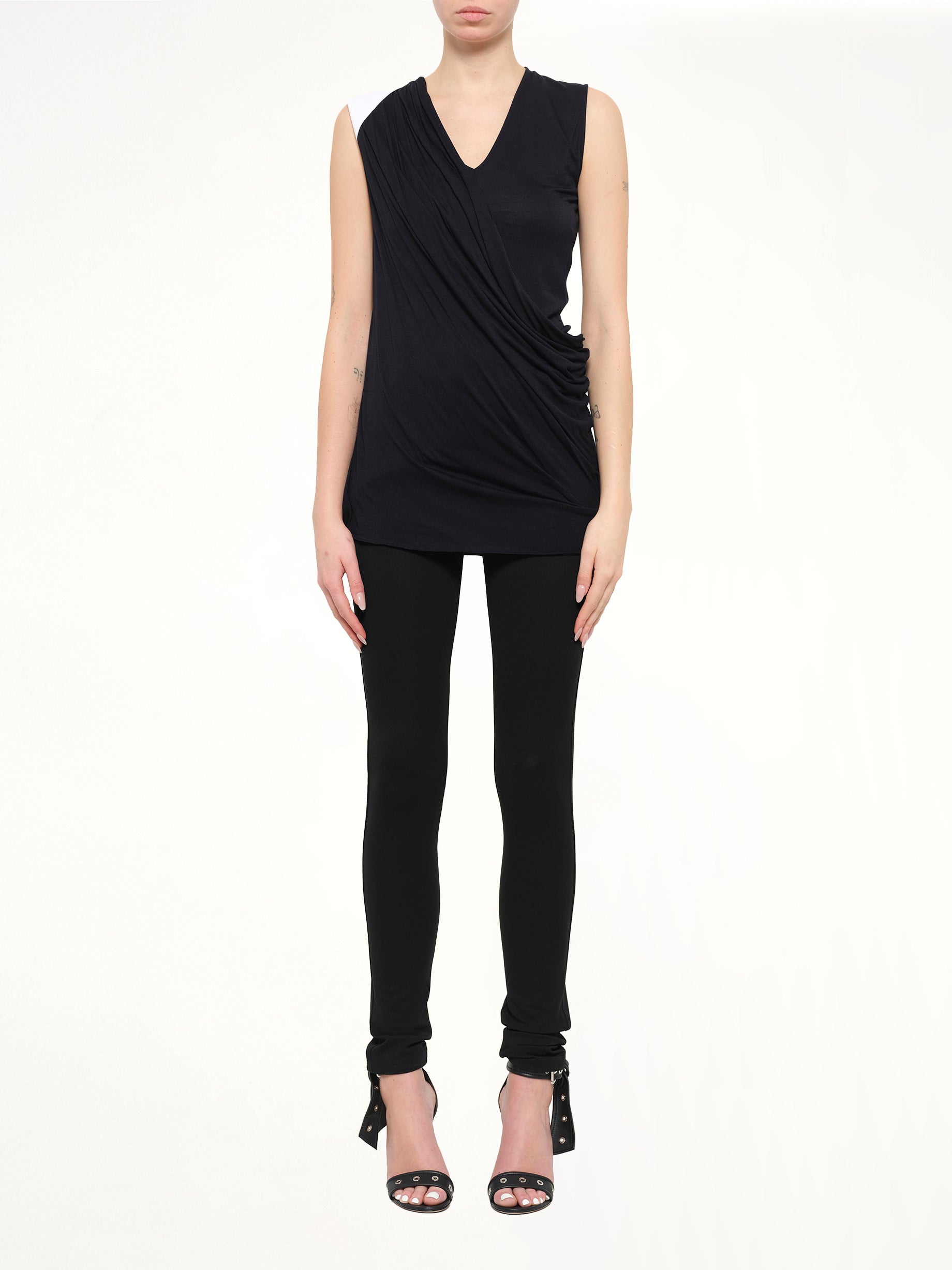 Sleeveless Top in Black