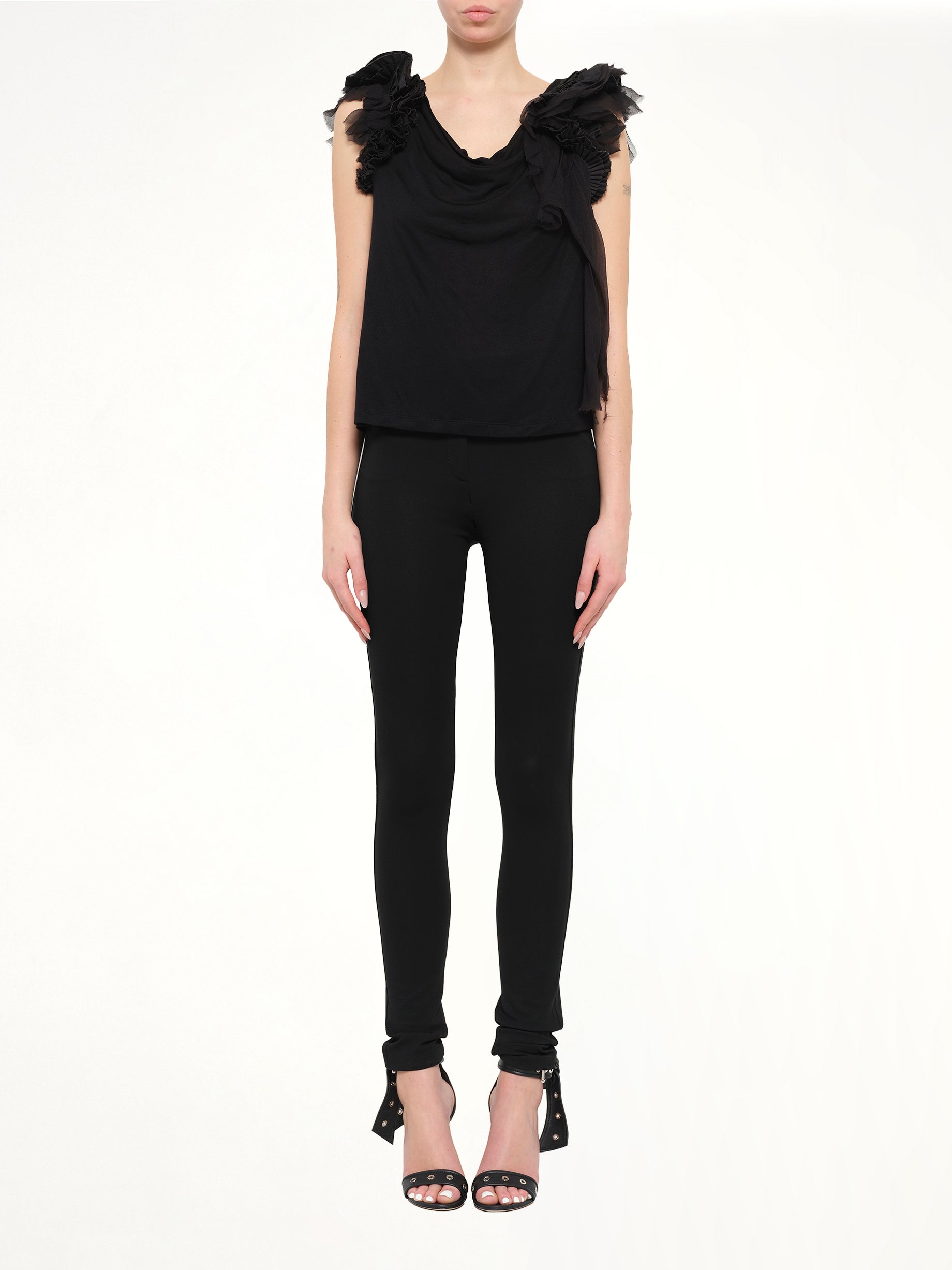 Sleeveless Top in Black