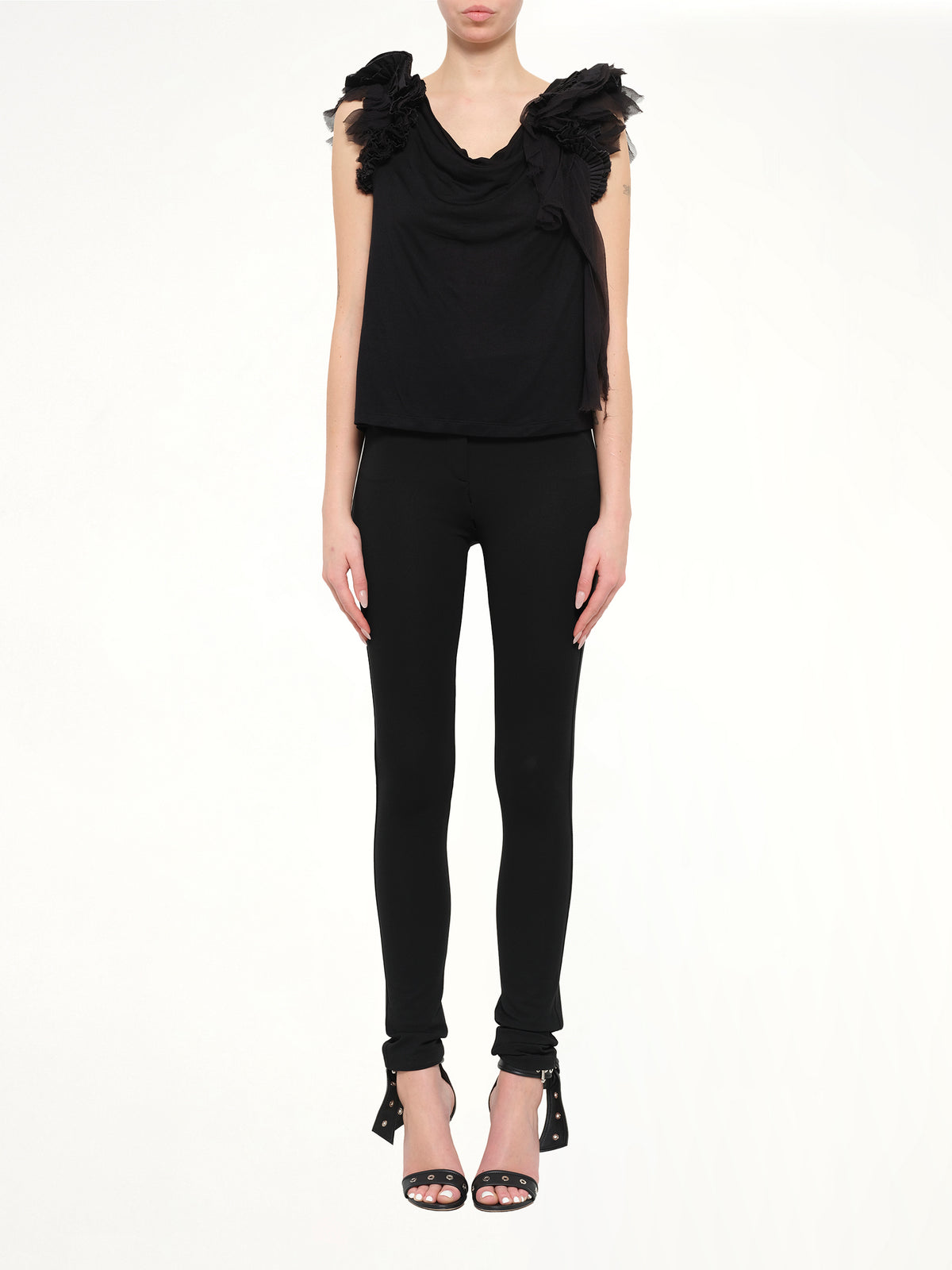 Sleeveless Top in Black