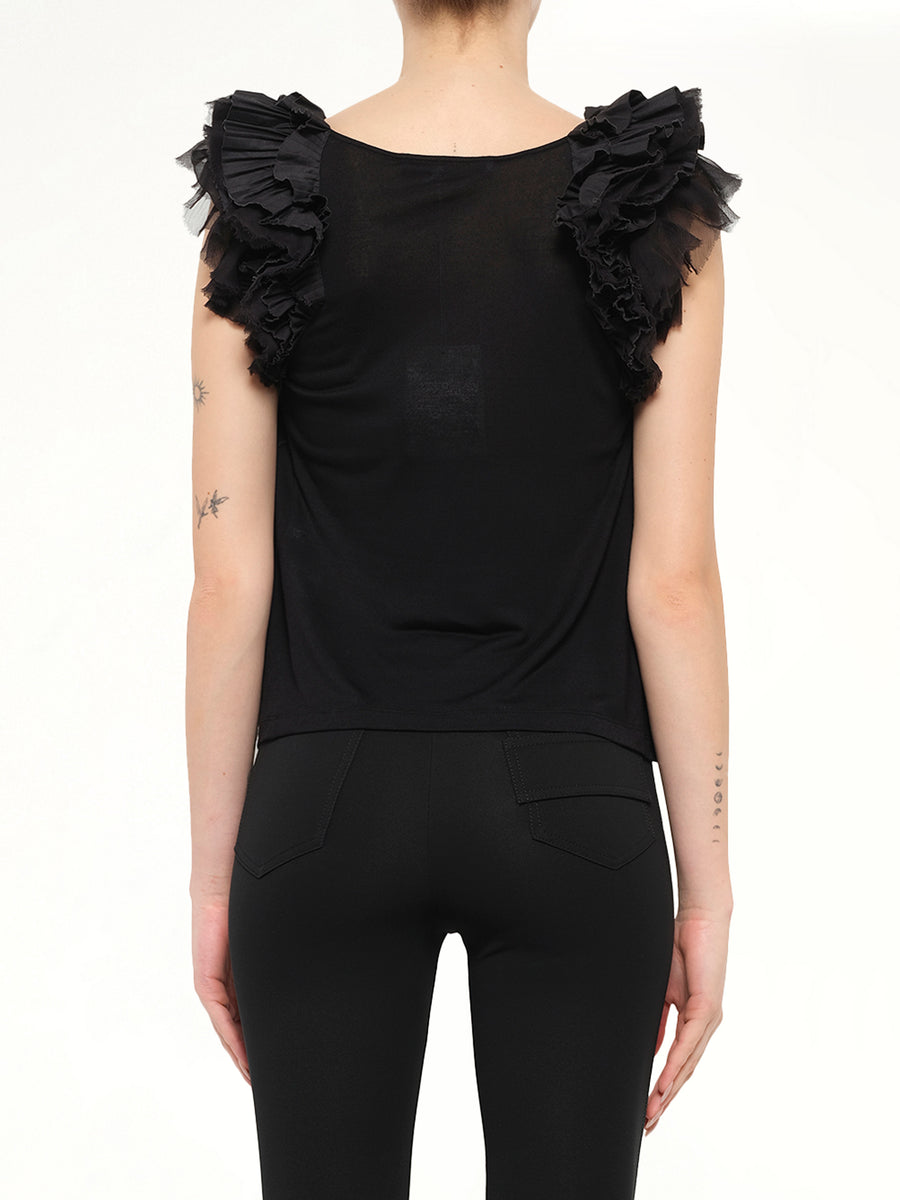 Sleeveless Top in Black