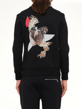 Owl Sweatshirt in Black
