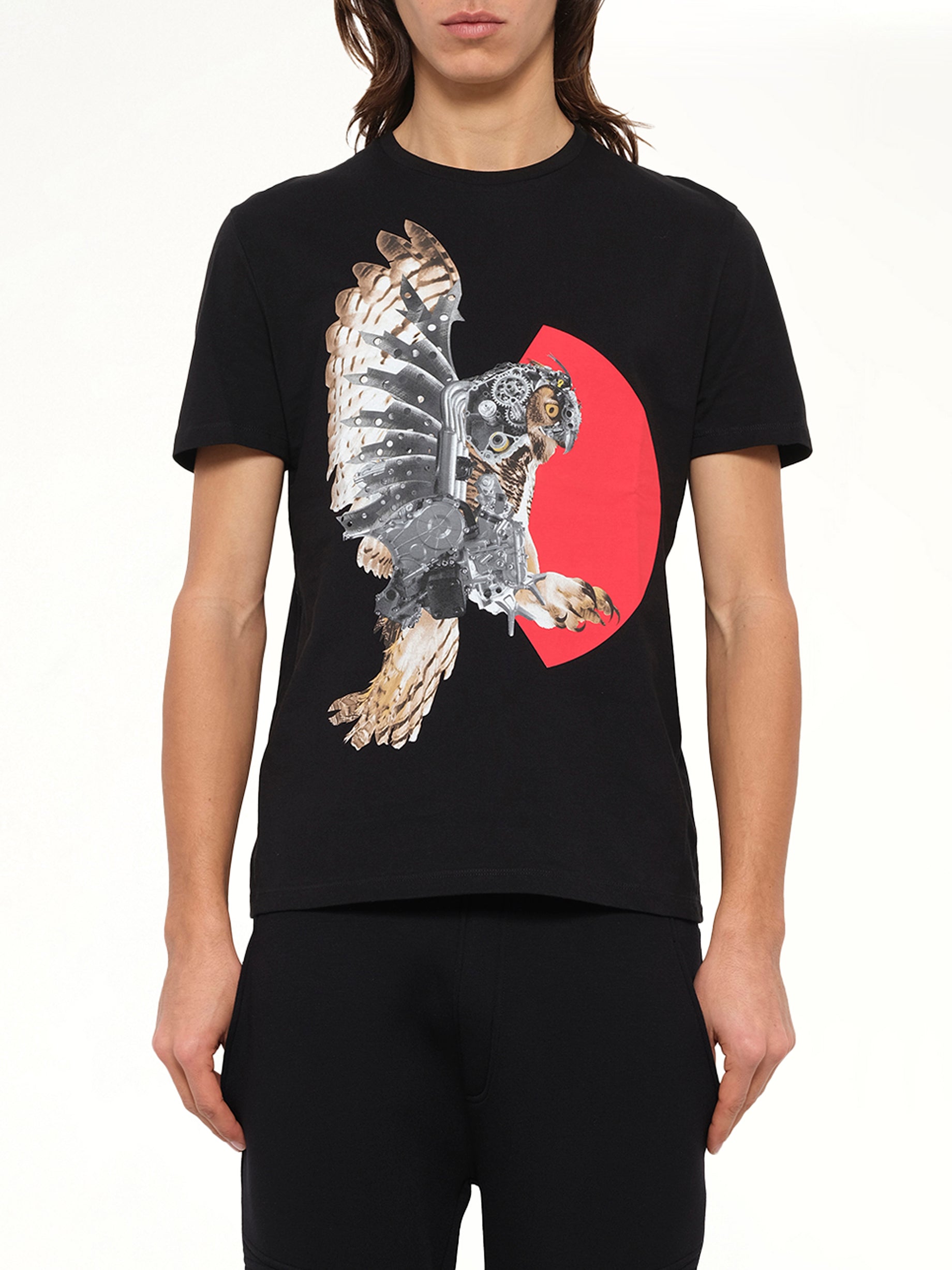 Owl T-Shirt in Black