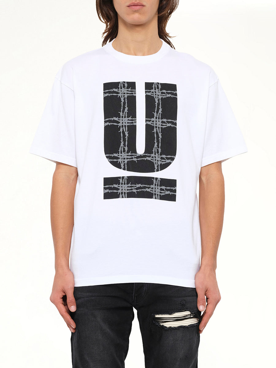 Barbed U T-Shirt in White