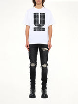 Barbed U T-Shirt in White