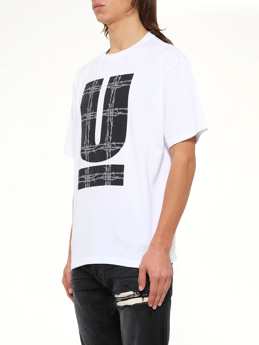 Barbed U T-Shirt in White