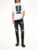 Barbed U T-Shirt in White